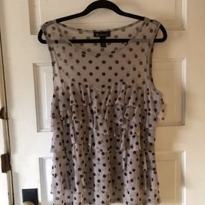 INC International Concepts Tiered Ruffled Top